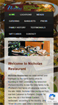 Mobile Screenshot of nicholasrestaurant.com